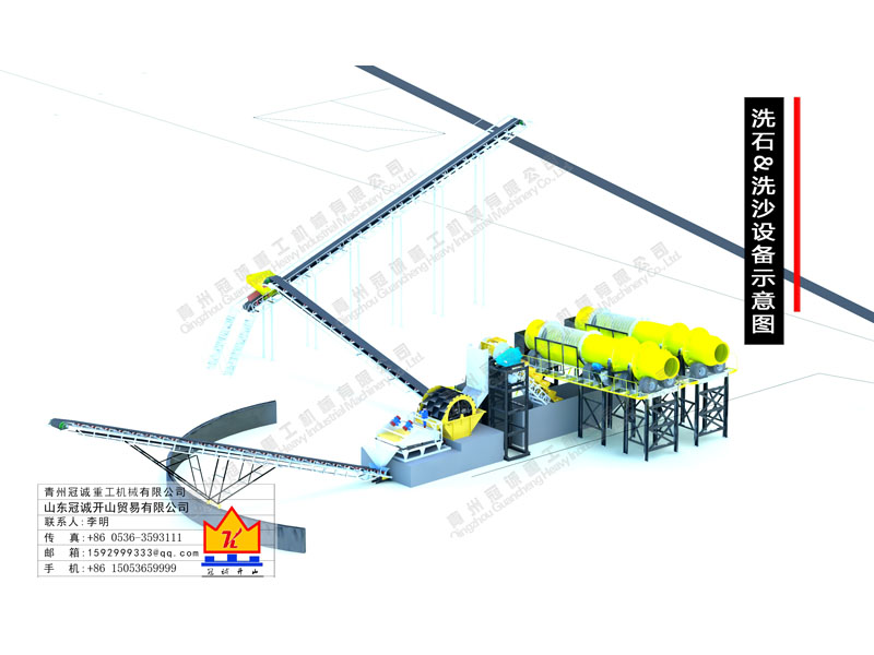 砂石清洗淡化生產(chǎn)線(xiàn)